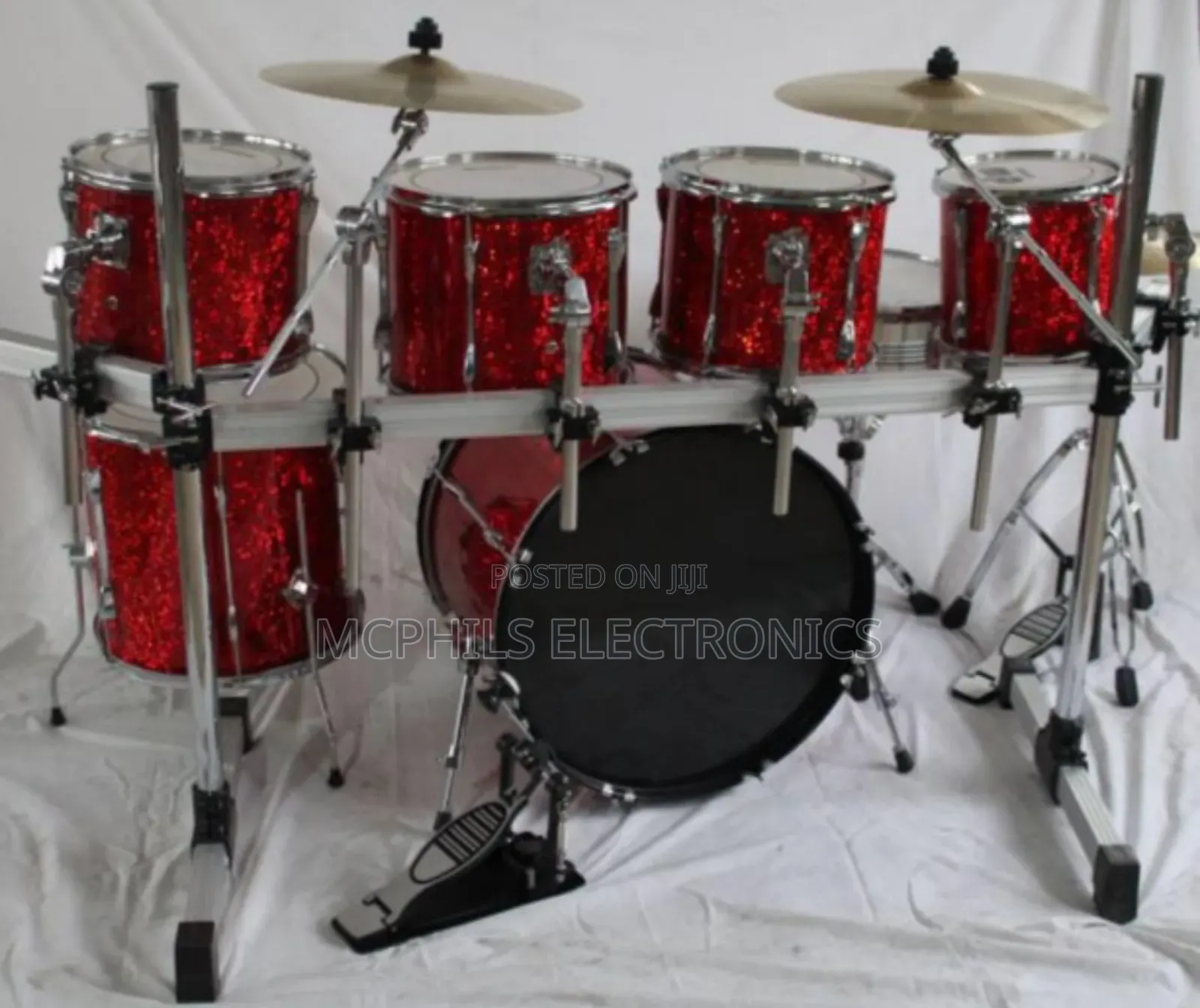 Yamaha Complete 7-piece Rack Drum Set