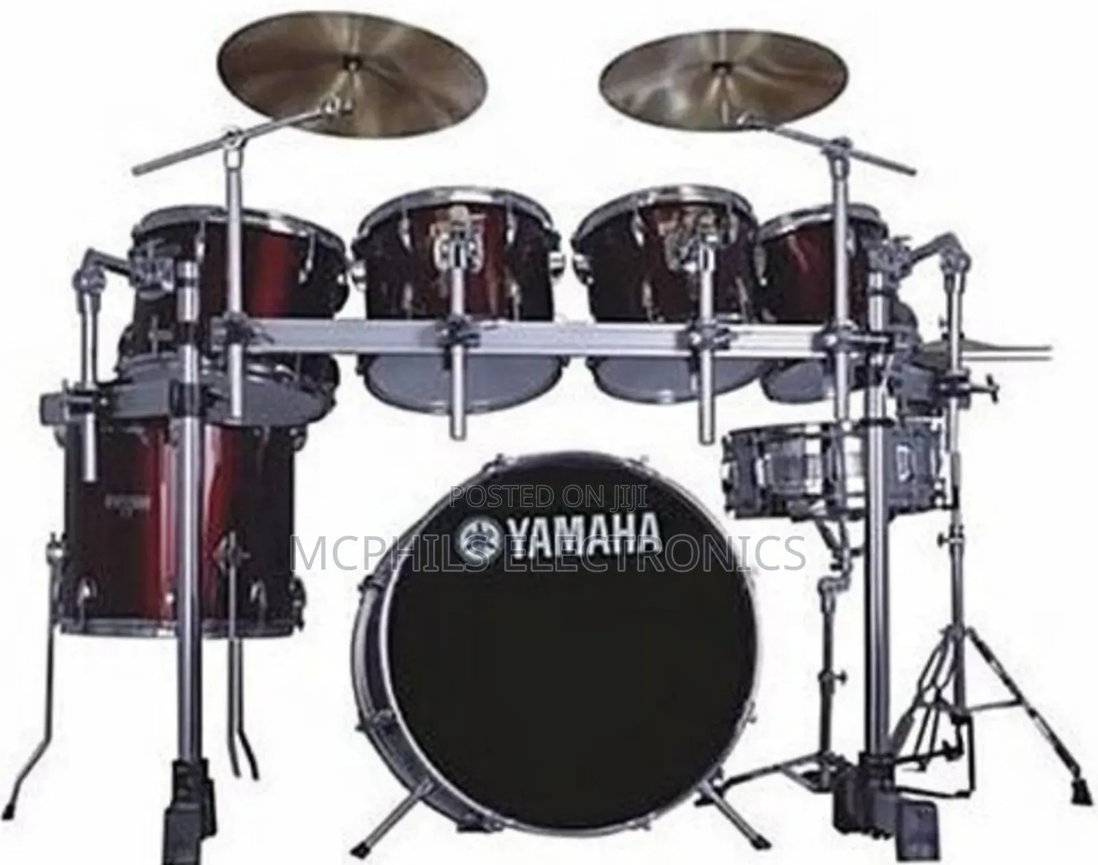 Yamaha Complete 7-piece Rack Drum Set