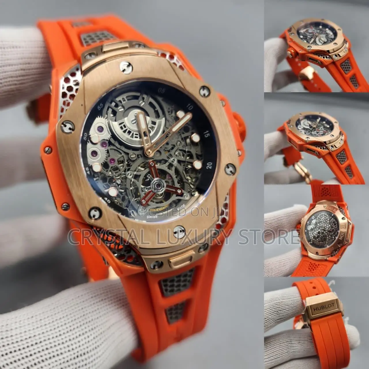 Hublot Quality Luxury Men Water Resistant Wristwatch