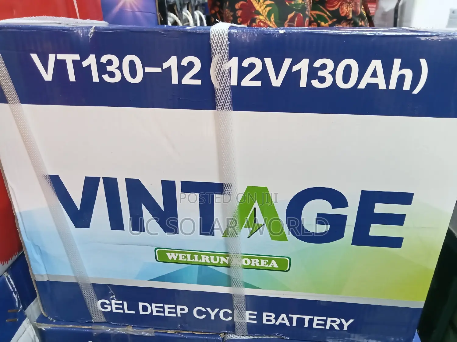 Vintage 130ah 12v Deep Cycle Battery