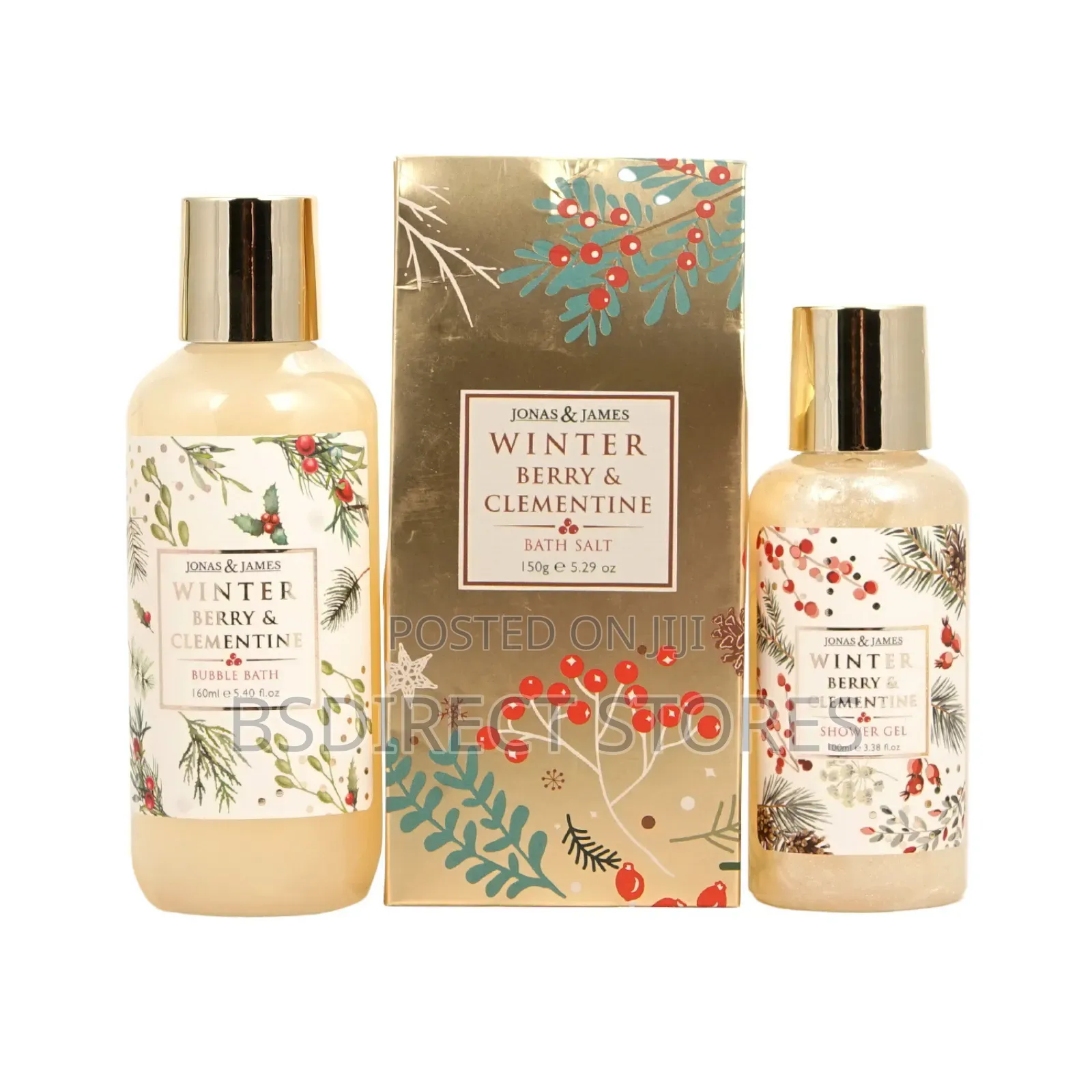 Jonas and James Vanilla Blush Warm and Cosy Wooden Gift Set