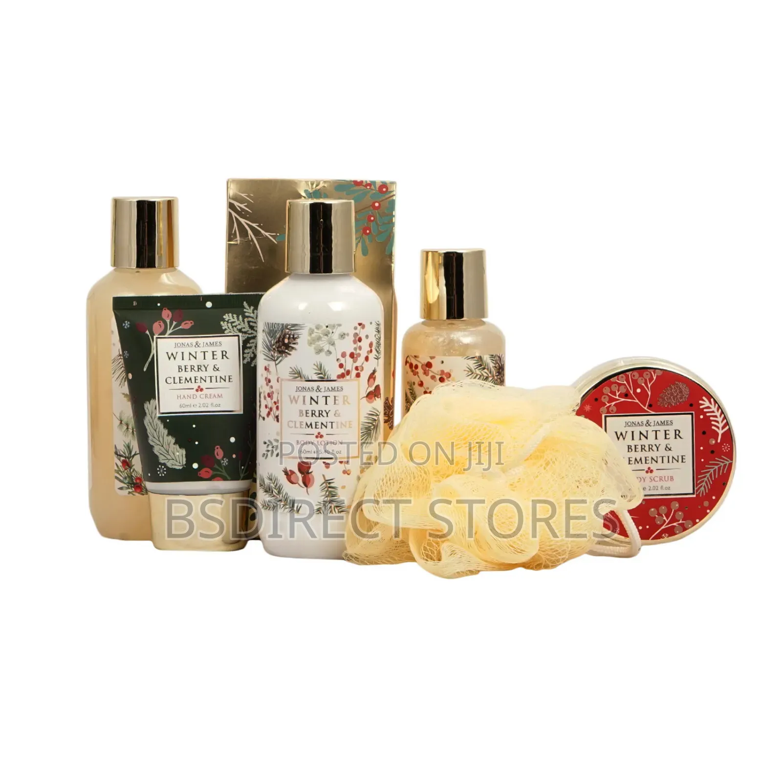 Jonas and James Vanilla Blush Warm and Cosy Wooden Gift Set