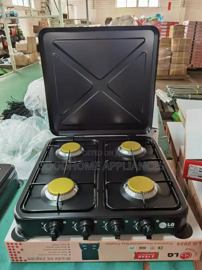LG 4 Burners Table Top Gas
