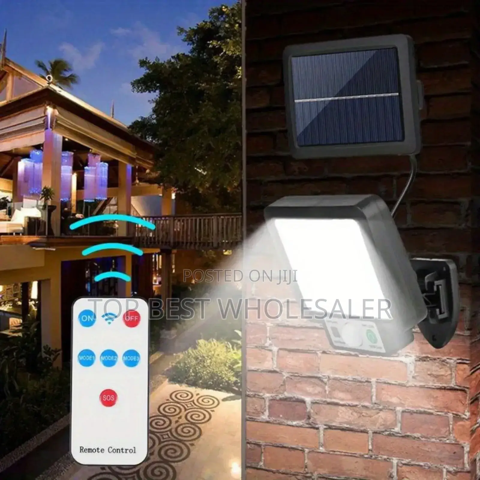Solar Outdoor Wall Lamp