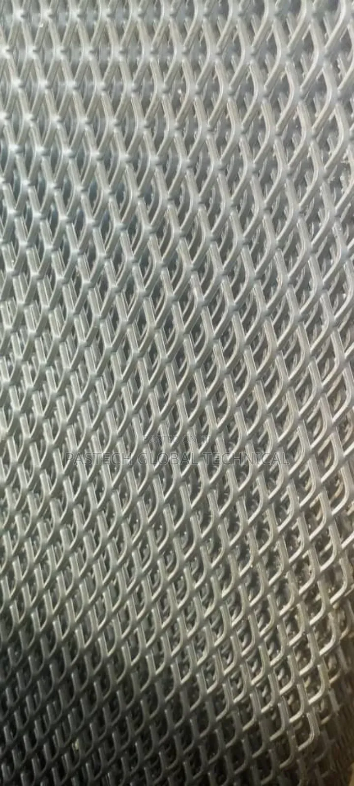 Diagonal Steel Mesh Hole1x1 Thickness 4mm Length 4x8ft