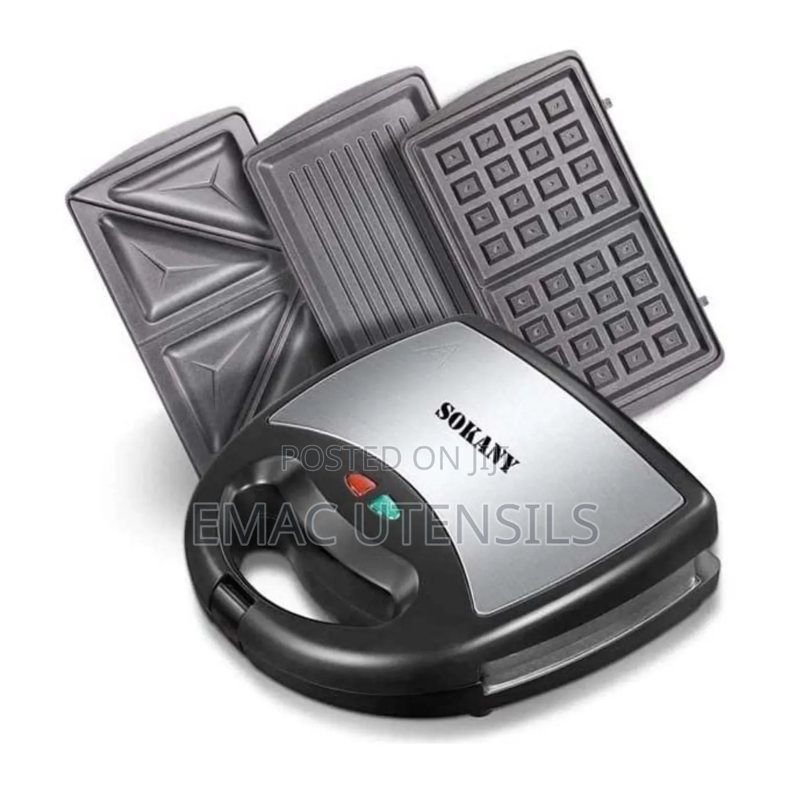 Sokany 3 in 1 Sandwich Maker