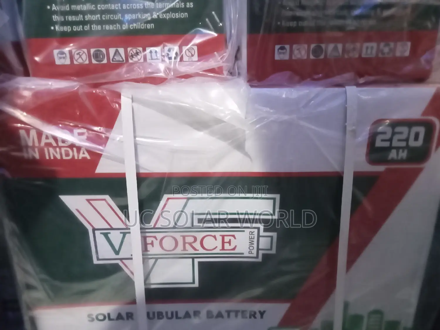 Vi Force 220ah 18v Tall Tubular Battery
