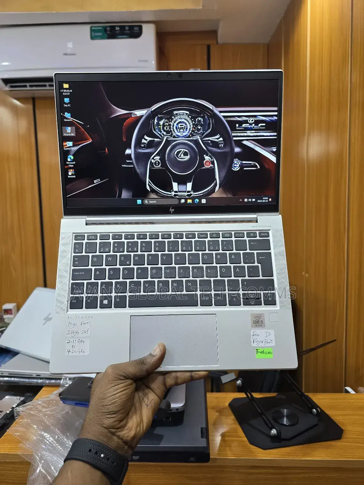 Laptop HP EliteBook 830 G7 16GB Intel Core i5 SSD 256GB