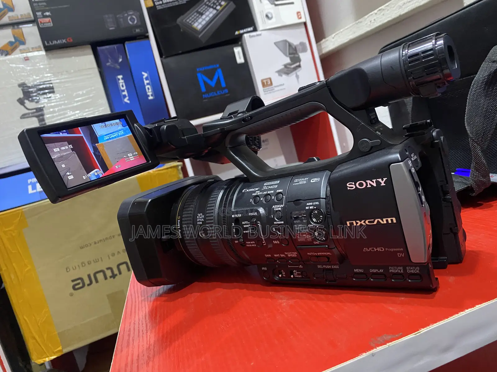 Professional Sony Camera Nx3
