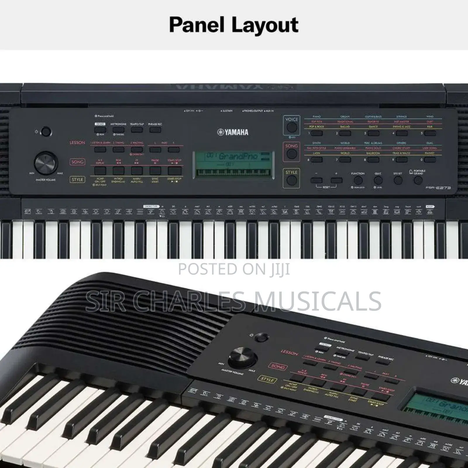 Yamaha PSR E273 Professional Keyboard