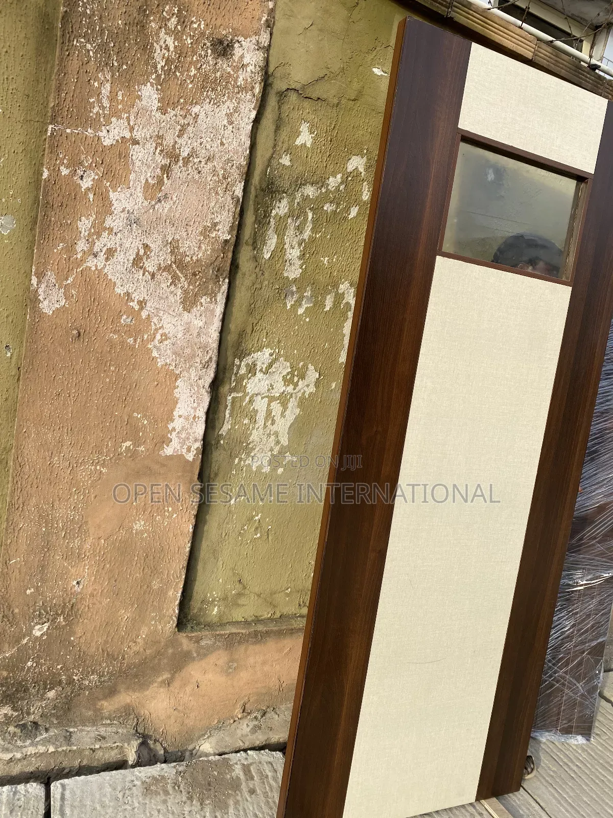 HDF Door Made With Brown Masonia and Mipple