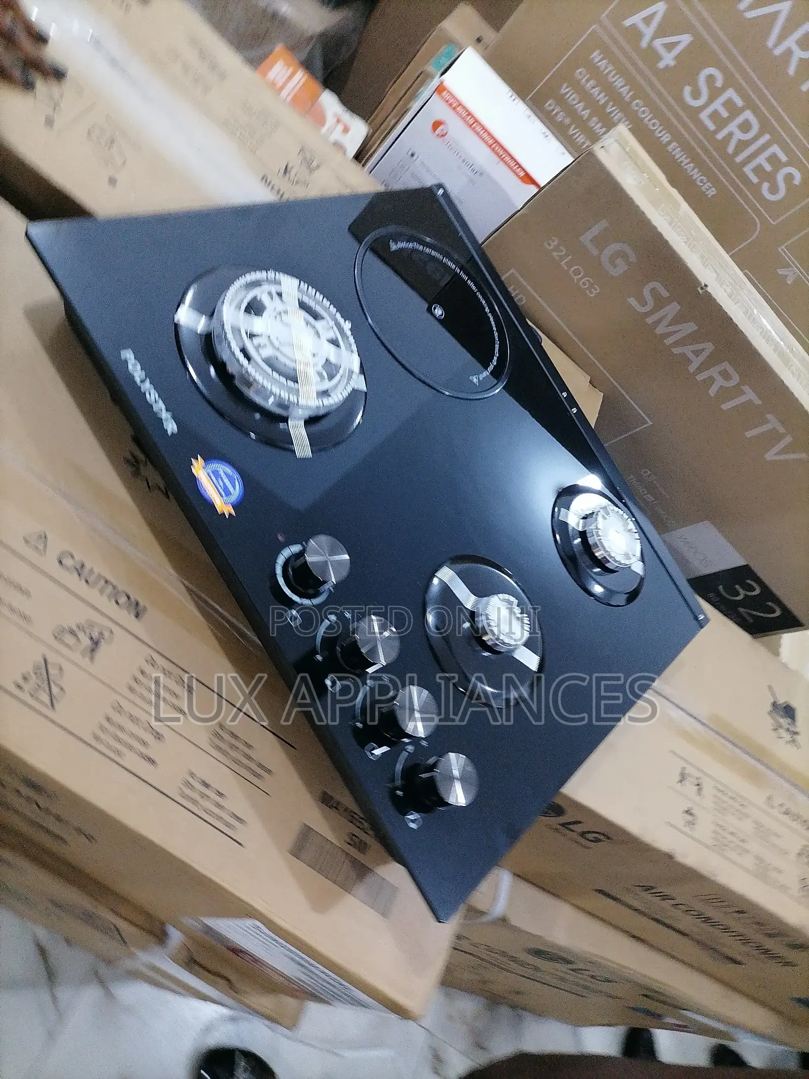 Quality Polystar 3+1 Burner and Hot Plate Cooker
