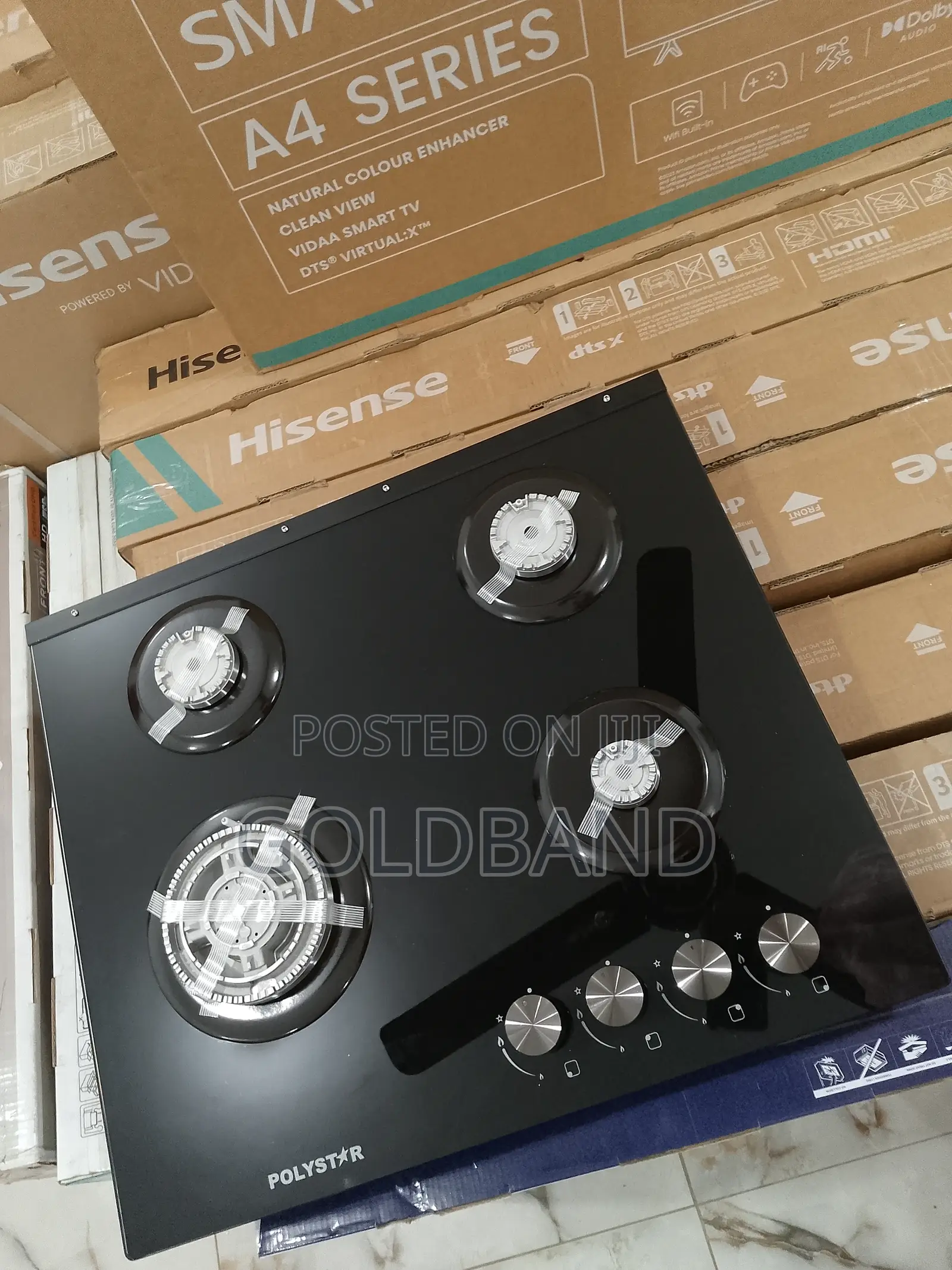 Modern Polystar Built in 4 Gas Burner Pv-Gt60g4