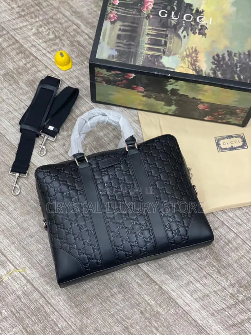 Louis Vuitton Quality Luxury Genuine Leather Laptop Bag