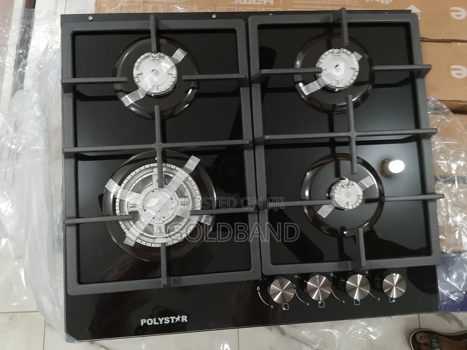 Best Market Pv-Gt60g4 Polystar Inbuilt 4 Burner Gas Hob