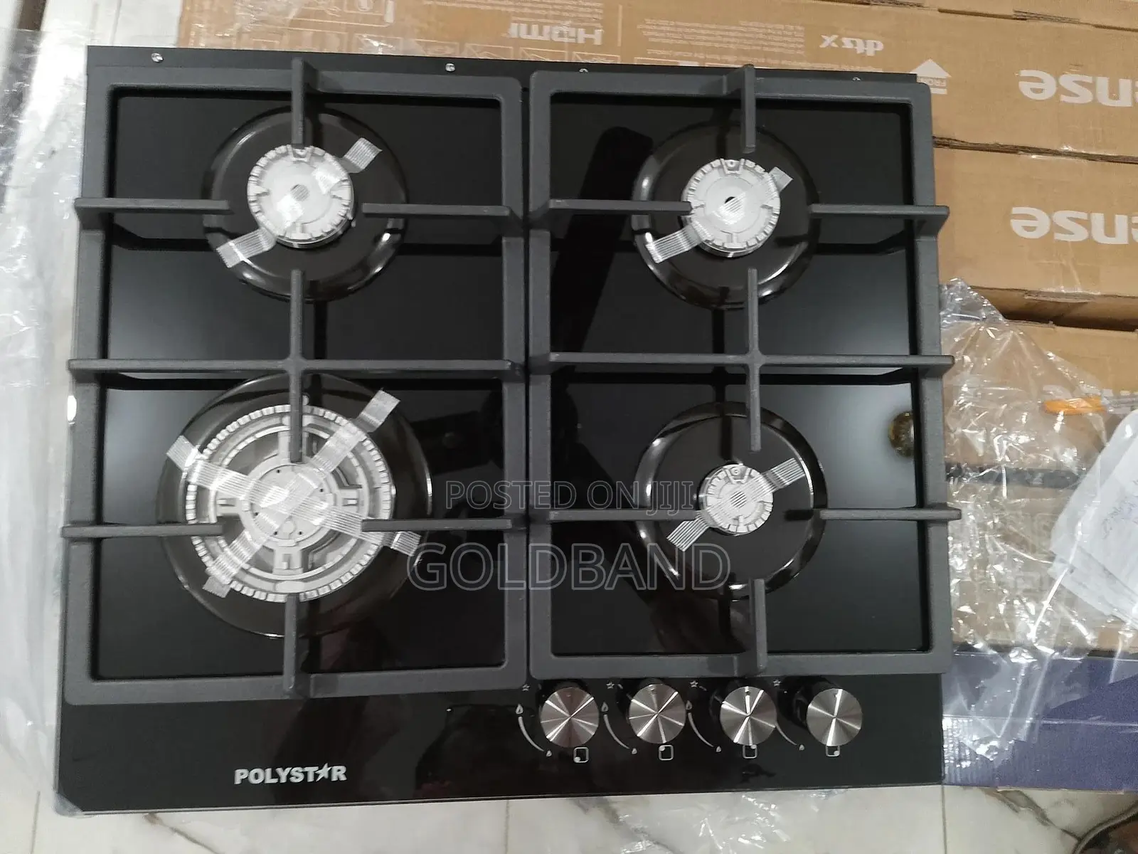 Top Choice Polystar Built in 4 Gas Burner Pv-Gt60g4