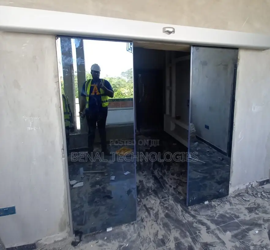 Motion-Capture Entry Door