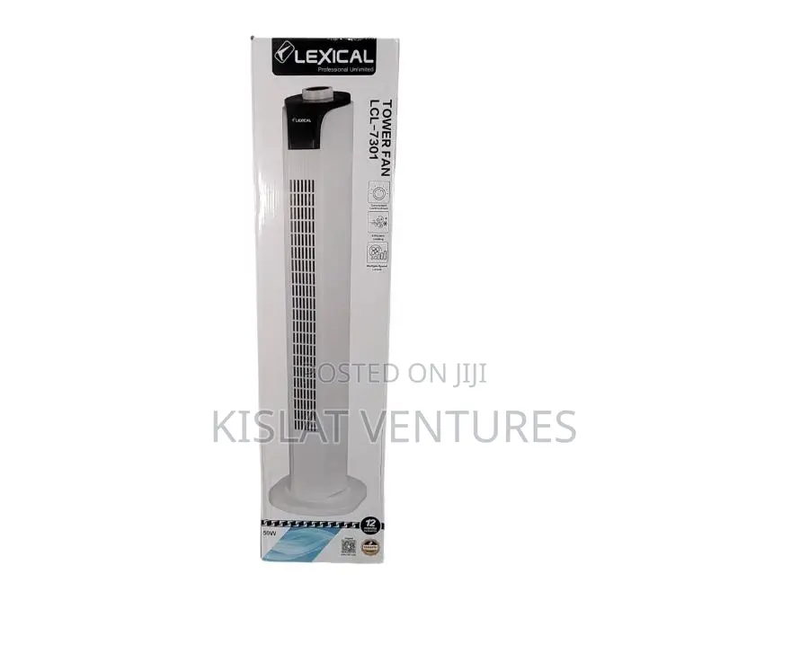 Lexical Tower Fan 30inch - 50w