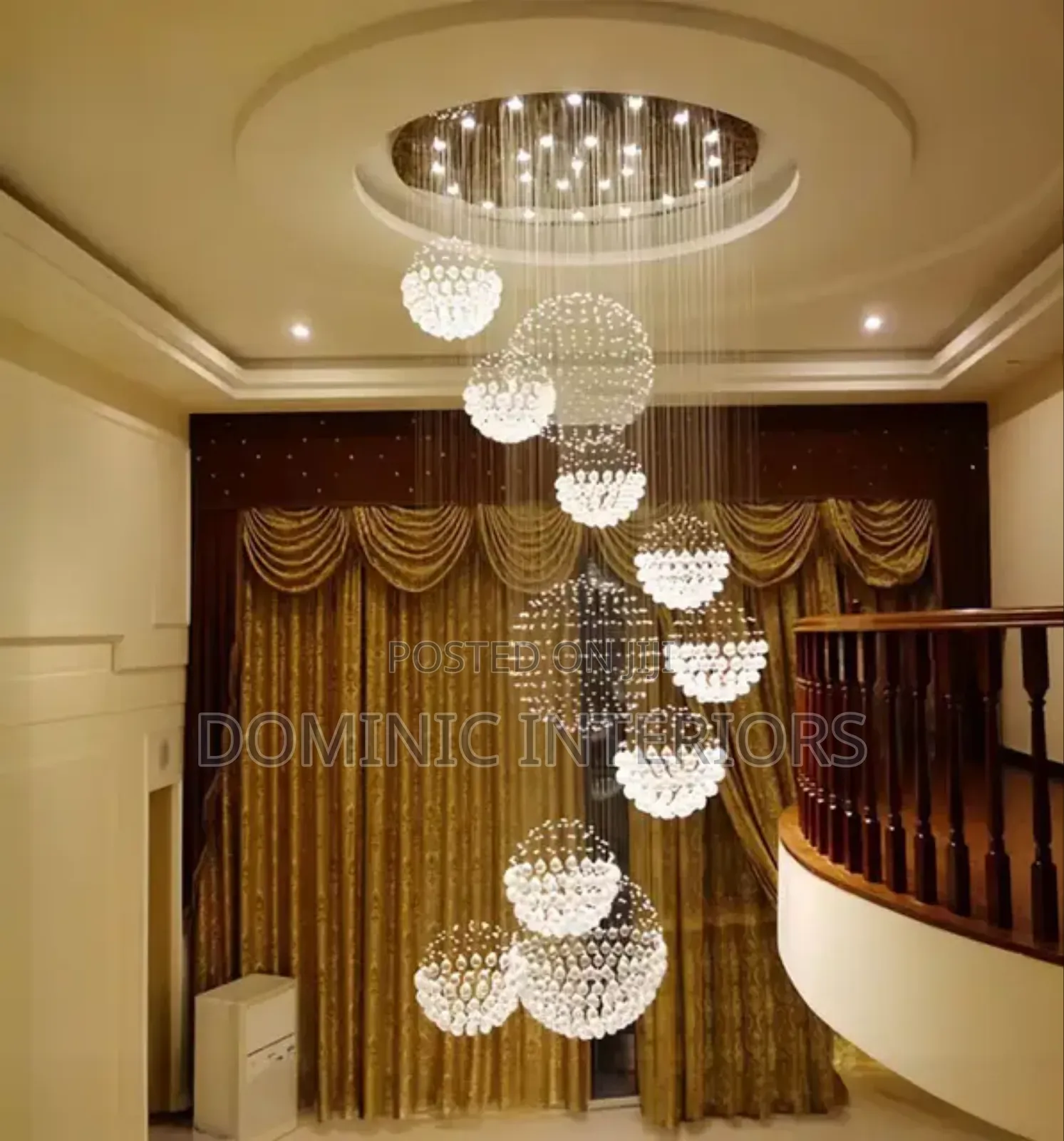 Spiral Pendant Hanging Lights