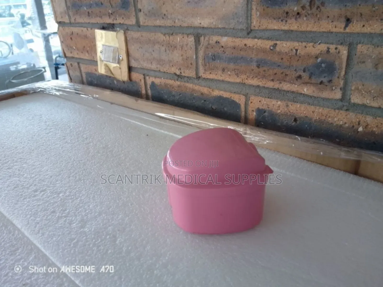 Dental Apple Shape Denture Box