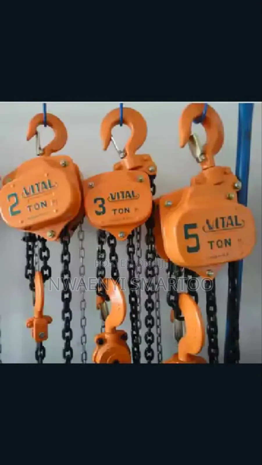 5ton by 3meters Chainblock Vital