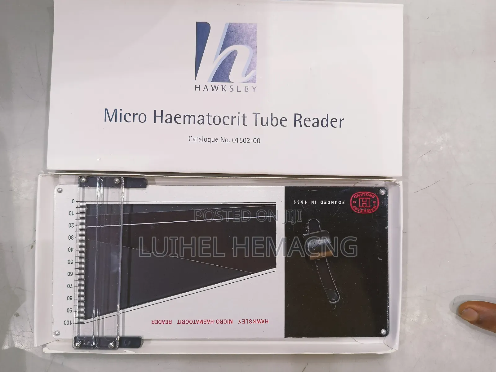 Original Hawksley Hematocrit Centrifuge Reader