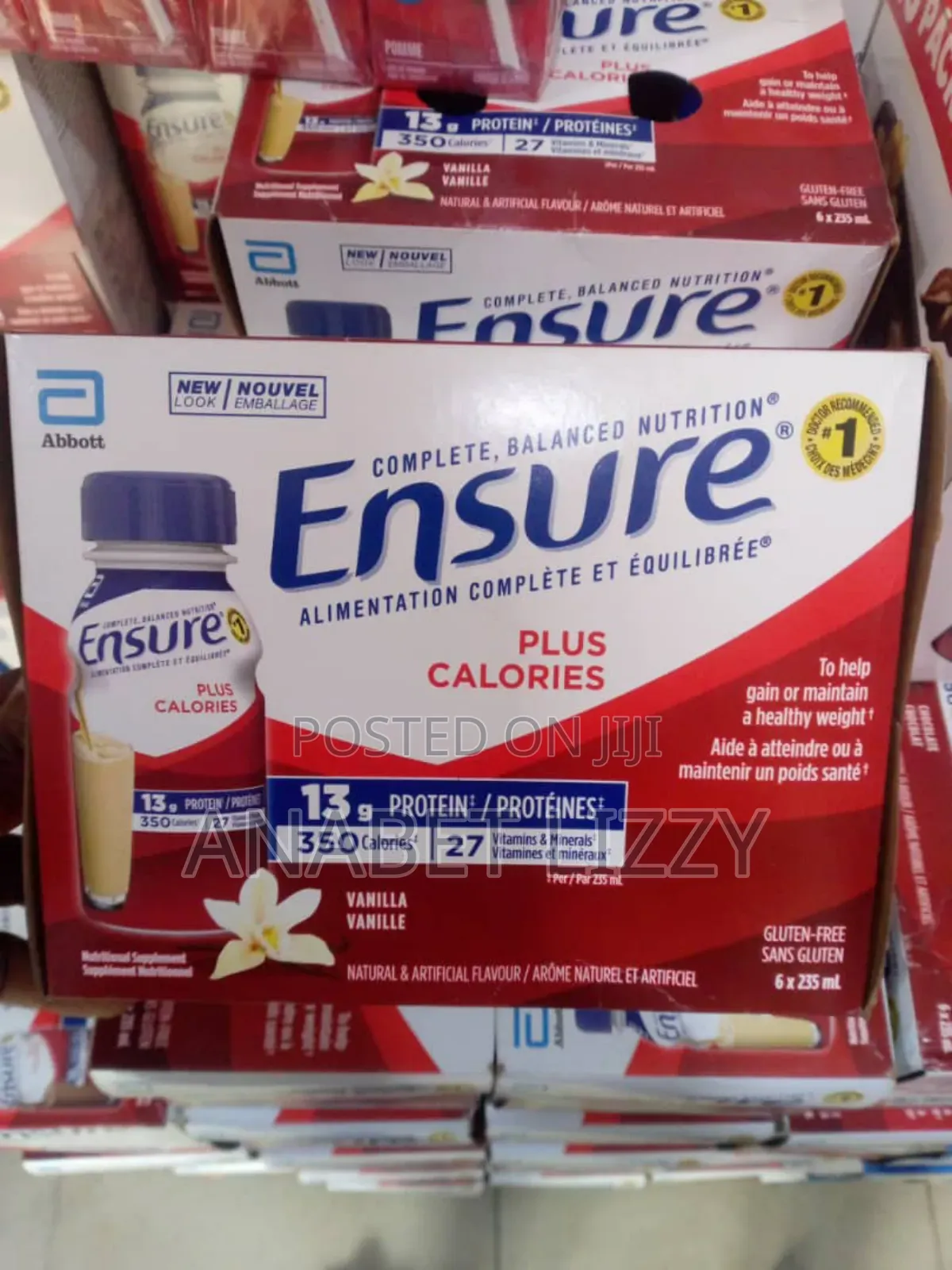 Ensure Plus Calories by 6