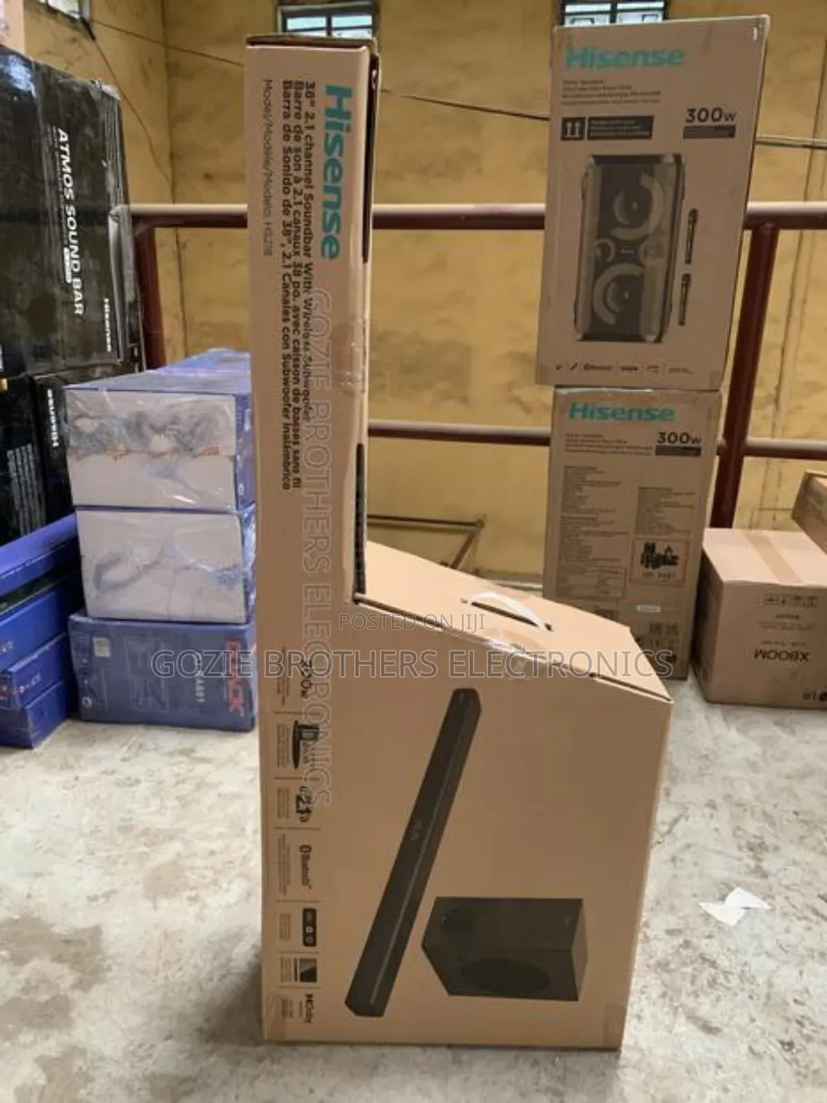 Hisense Sound Bar 200watts(Bluetooth and Wall Mounted)