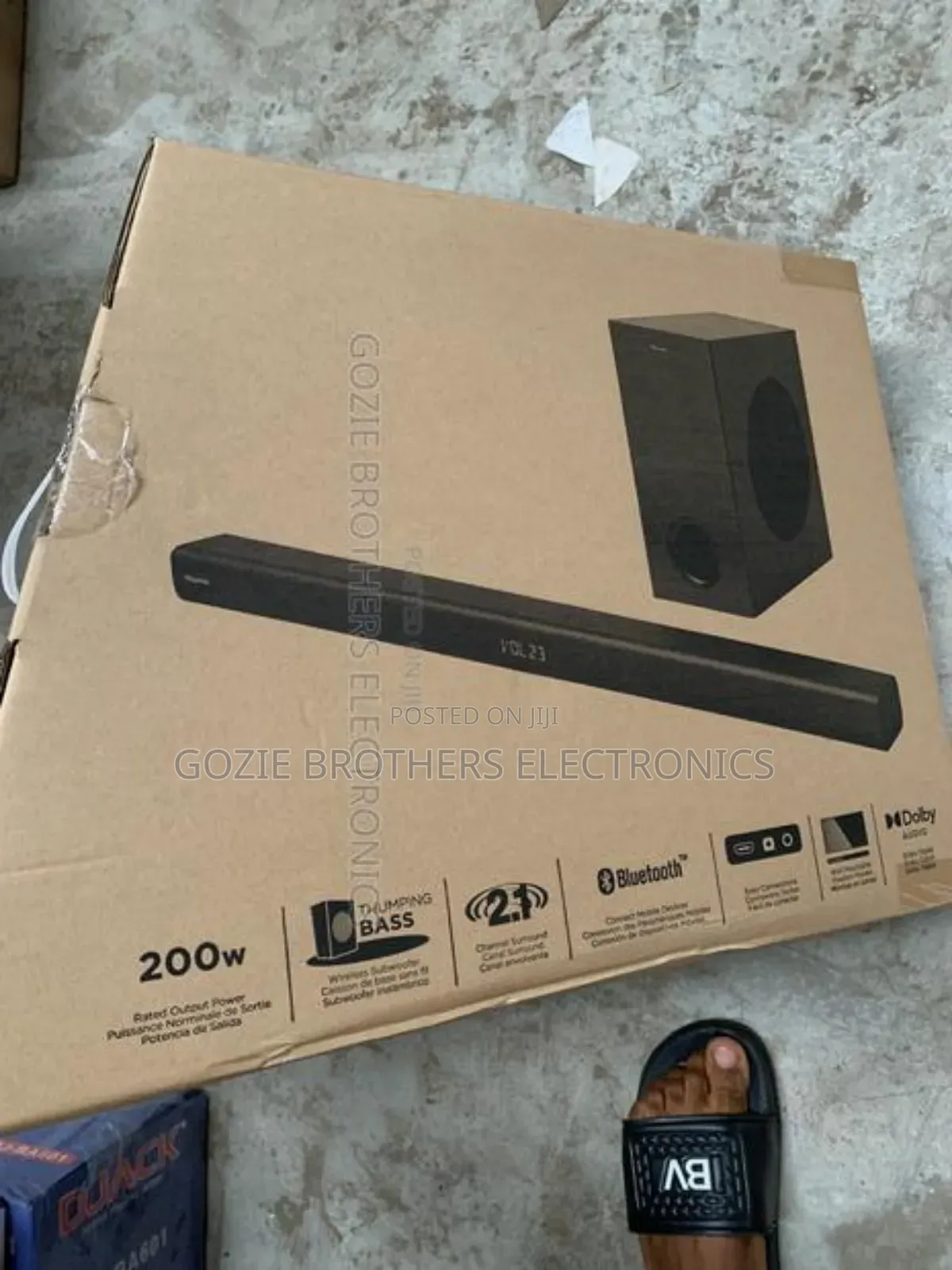 Hisense Sound Bar 200watts(Bluetooth and Wall Mounted)