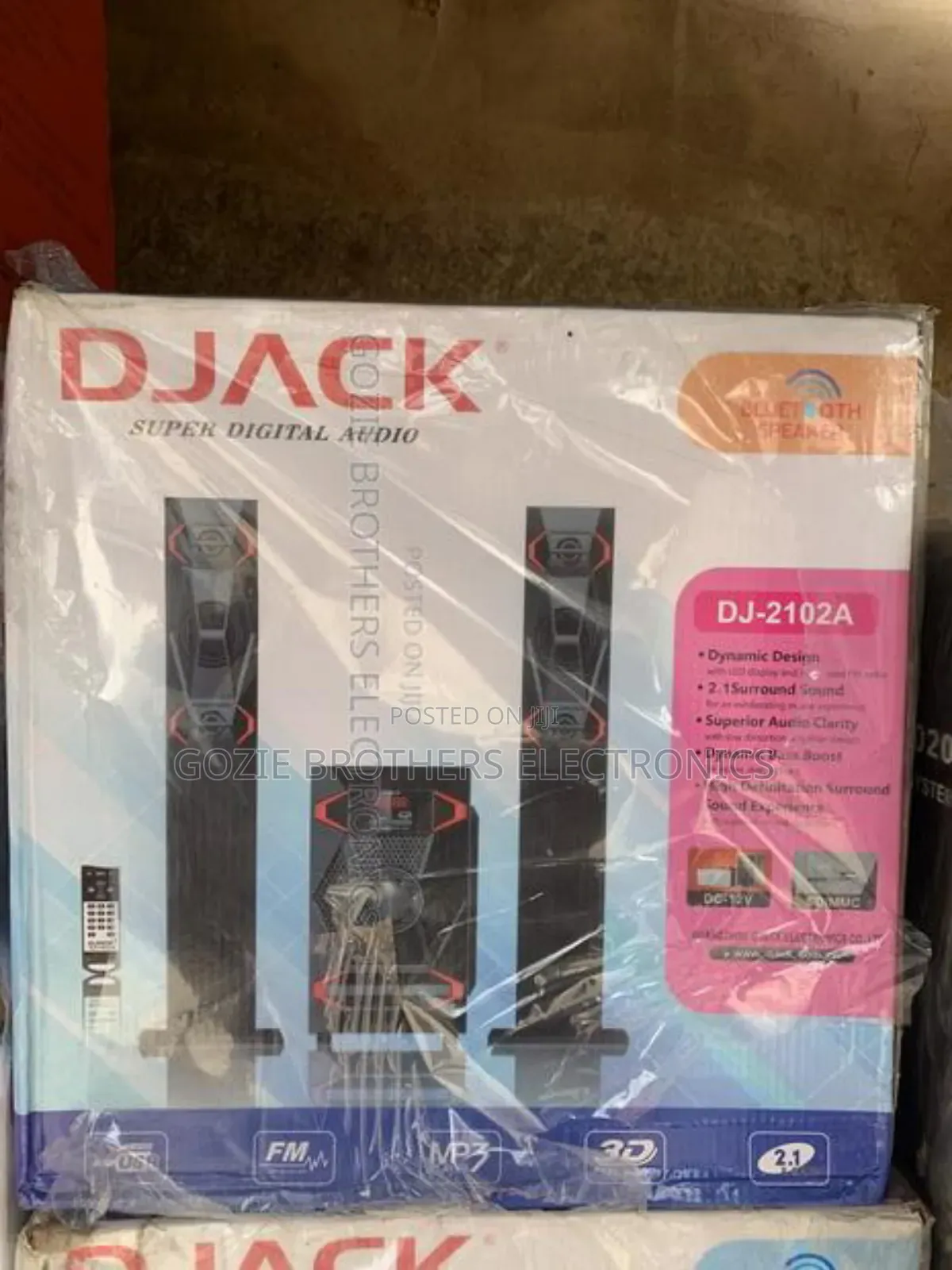 Djack Home Theater System With Bluetooth Connection