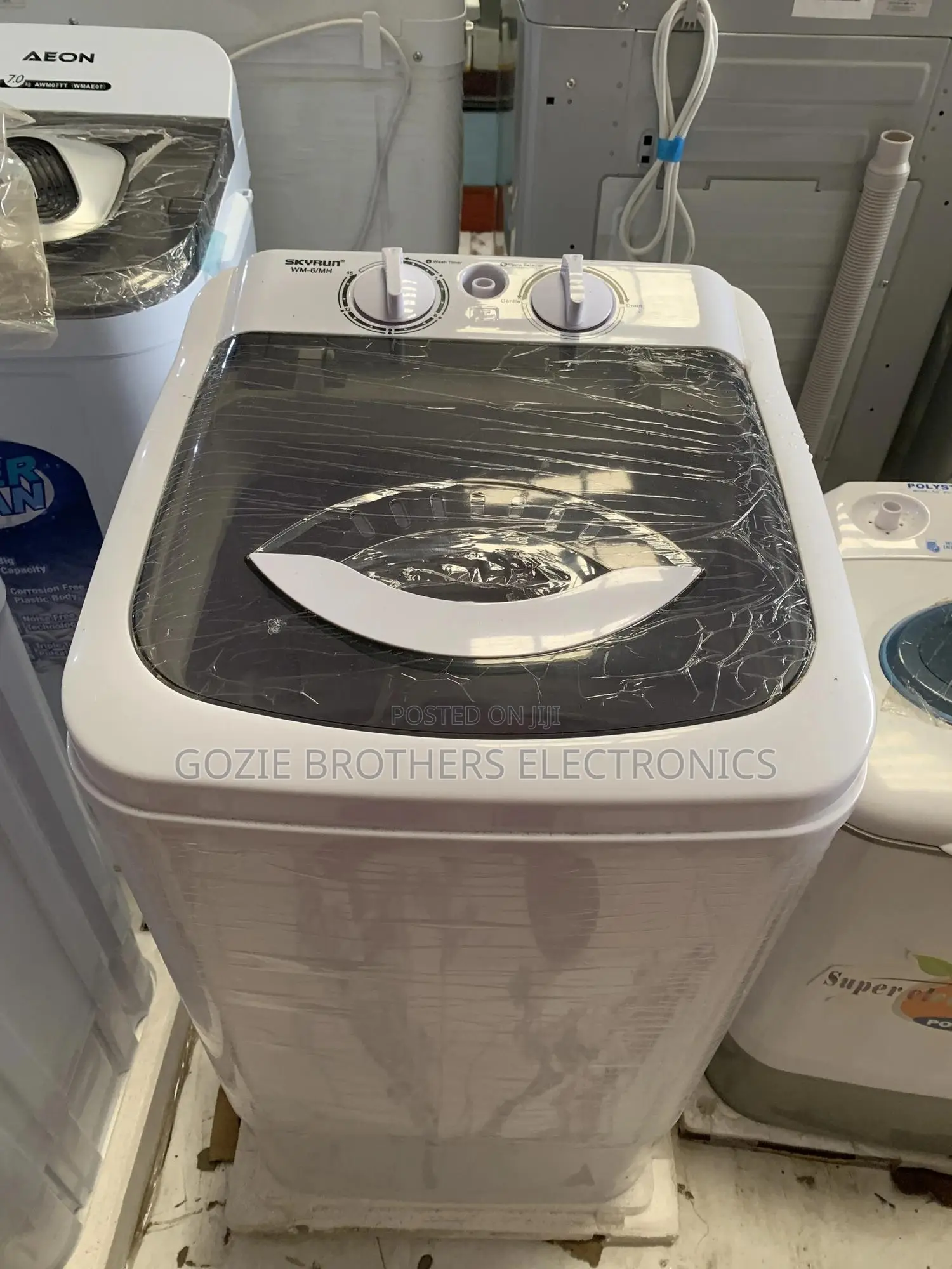 Skyrun Single Tub Washing Machine 6kg