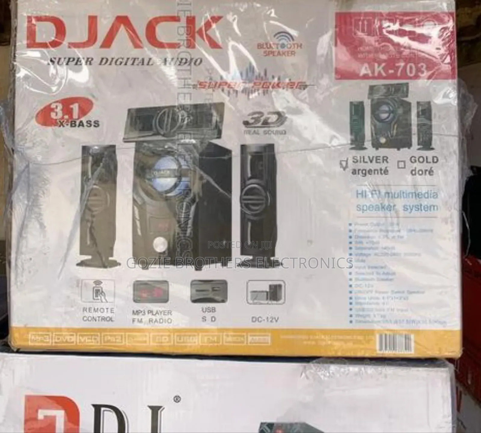 DJACK Home Theater System With Bluetooth