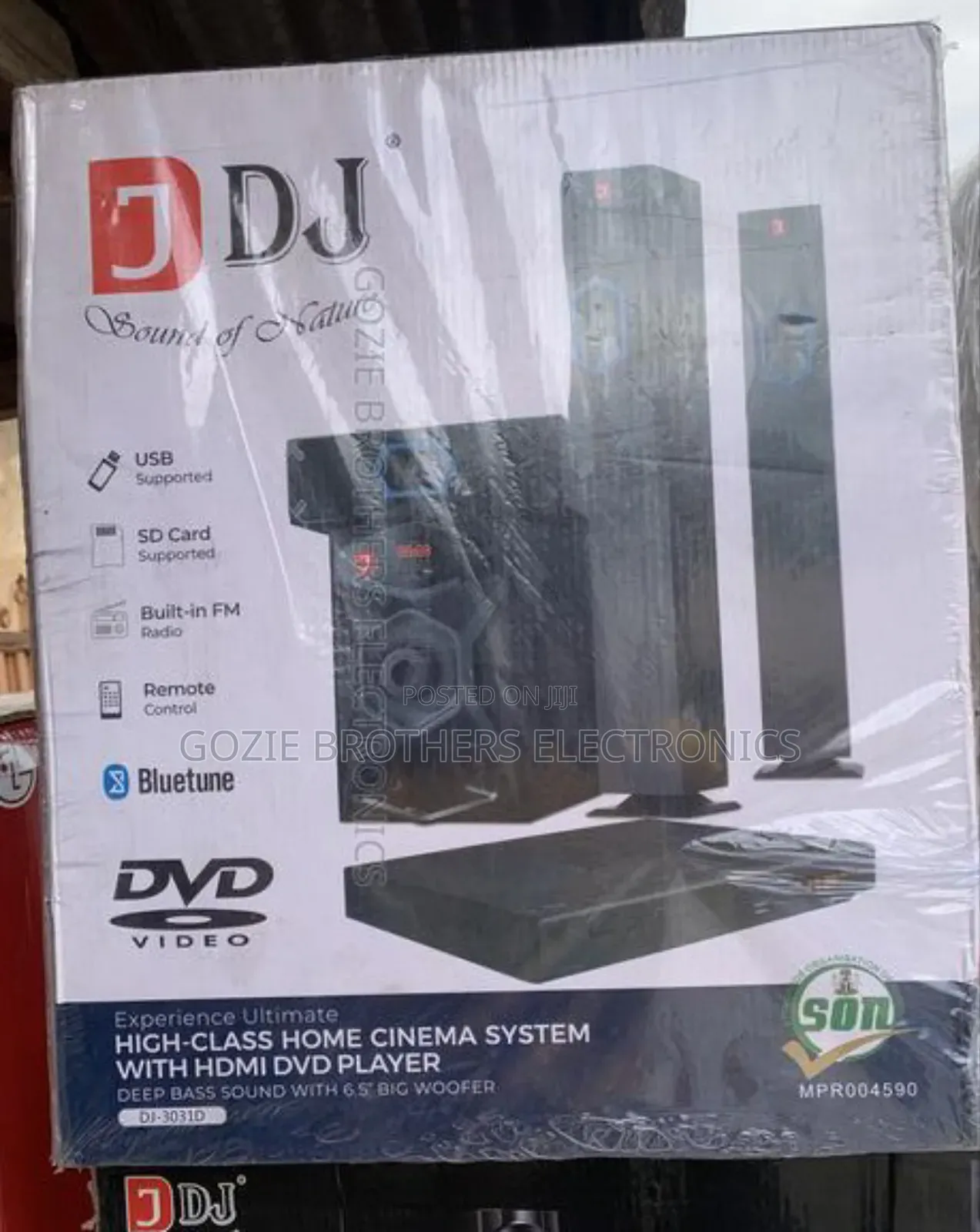 DJACK Home Theater With DVD Player Machine ( Dj 3031d)