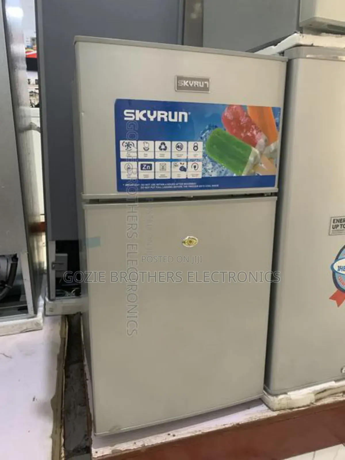 Skyrun Refrigerator With Double Doors(Fridge and Freezer)