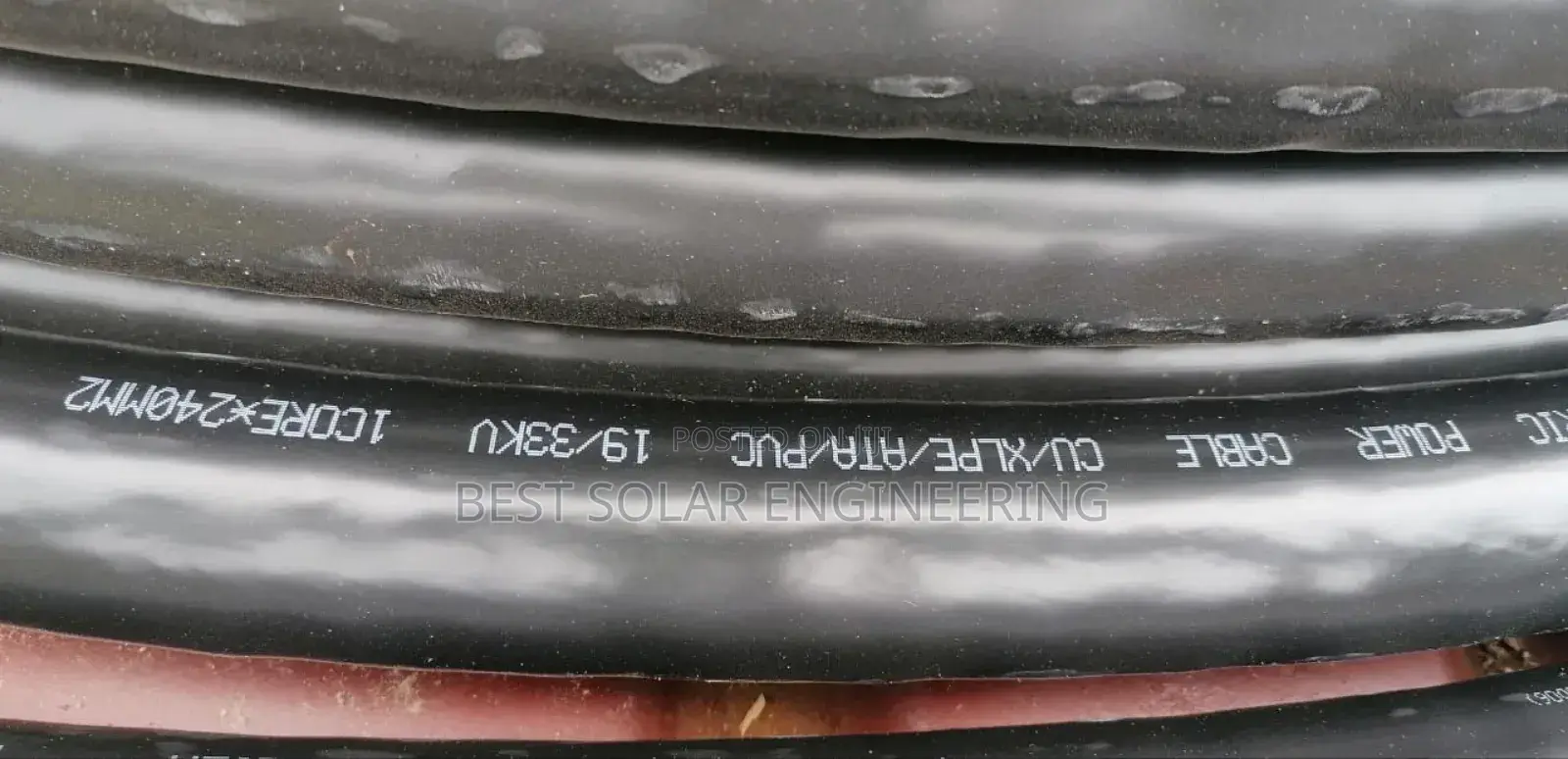 240mm 1core Single 33kv Xlpe Copper Cable (Bicc Electric)
