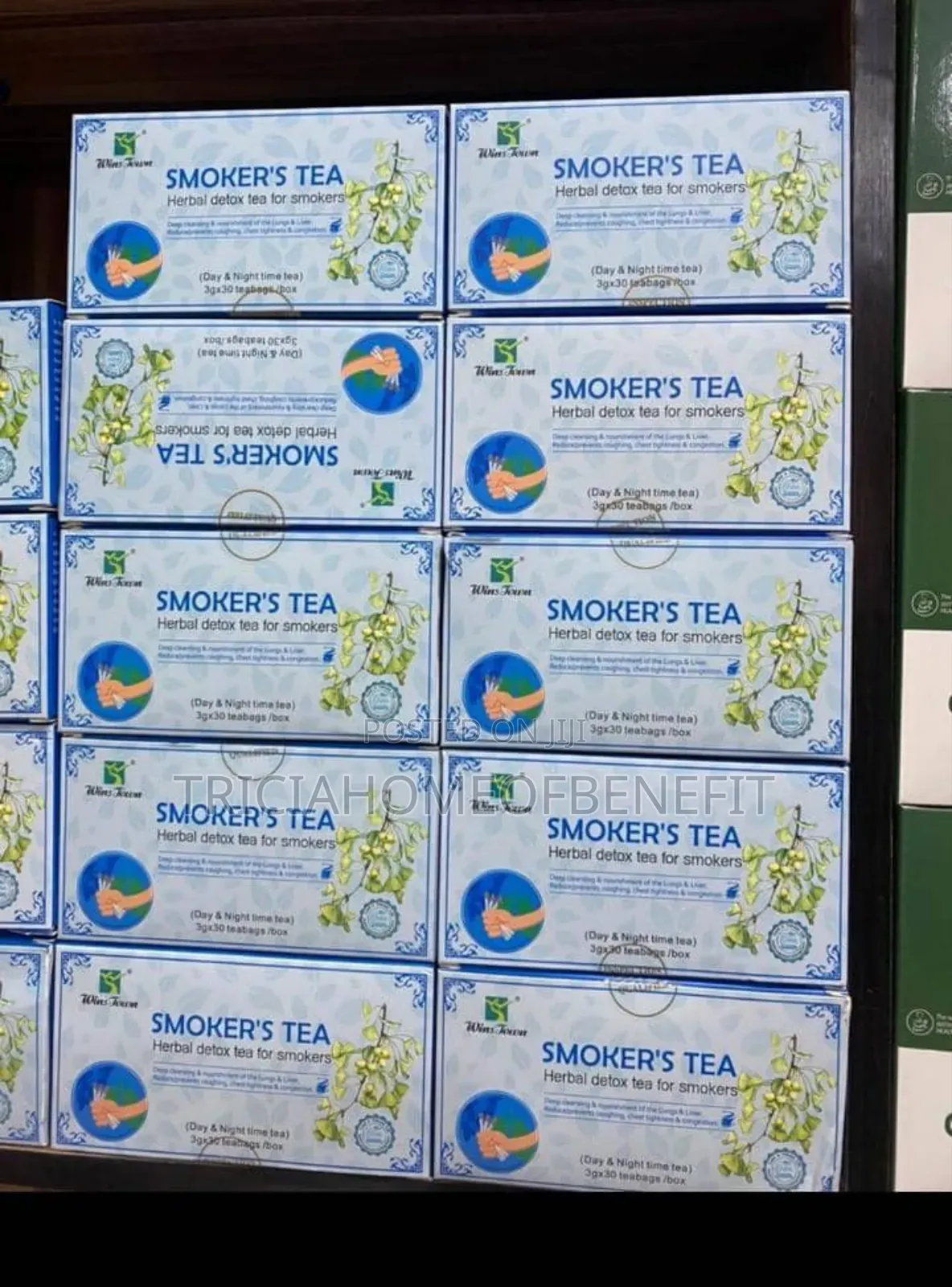 Smokers Tea Herbal Detox Tea for Smokers - 30 Teabags