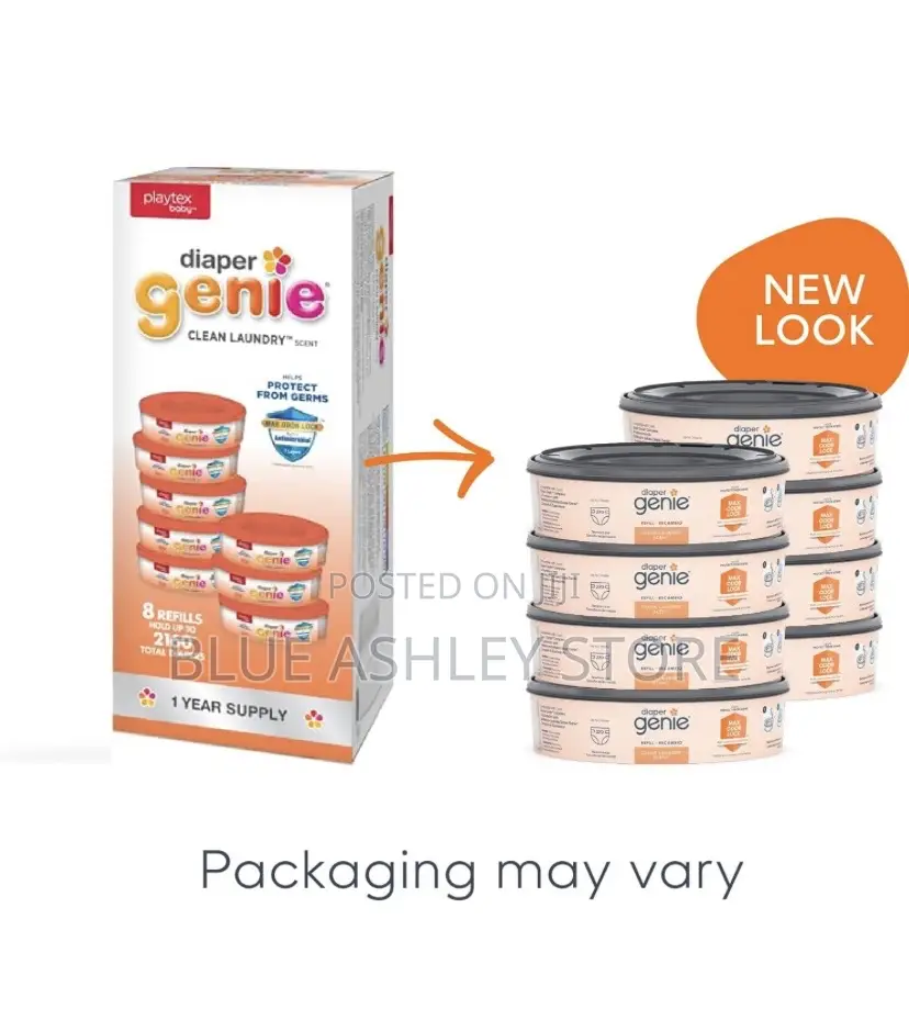 Diaper Genie Bags Refills 270 (Pack of 8/2160 )