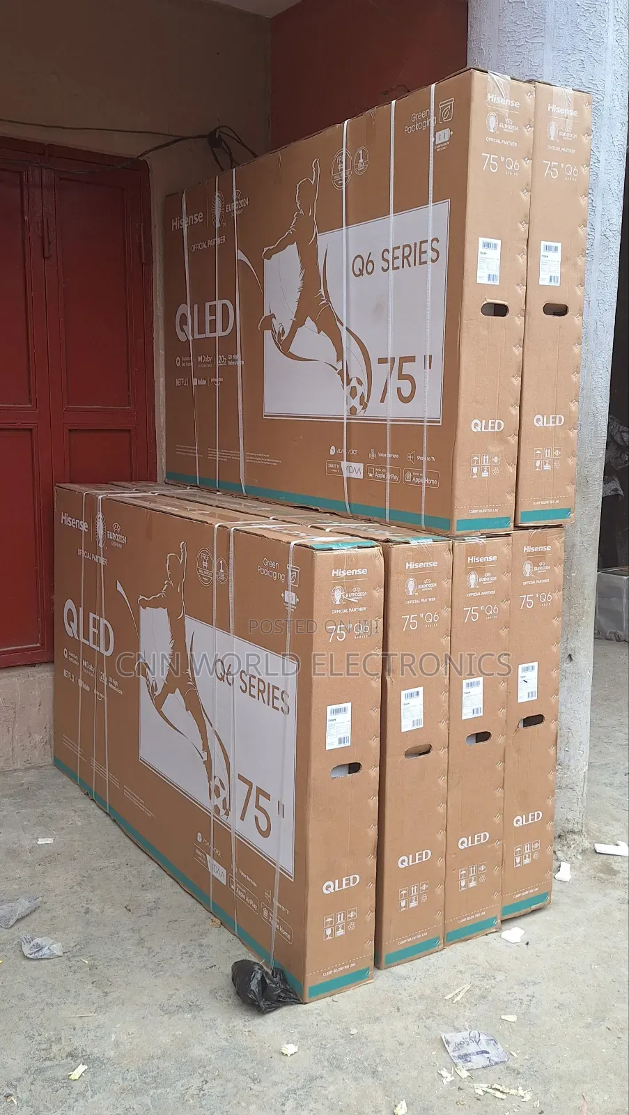 2026made Brand New Hisense 75q6n Qled Smart (Q6 Series) Netflix App