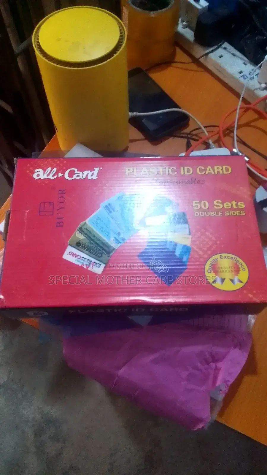 Plastic Id Card Pack