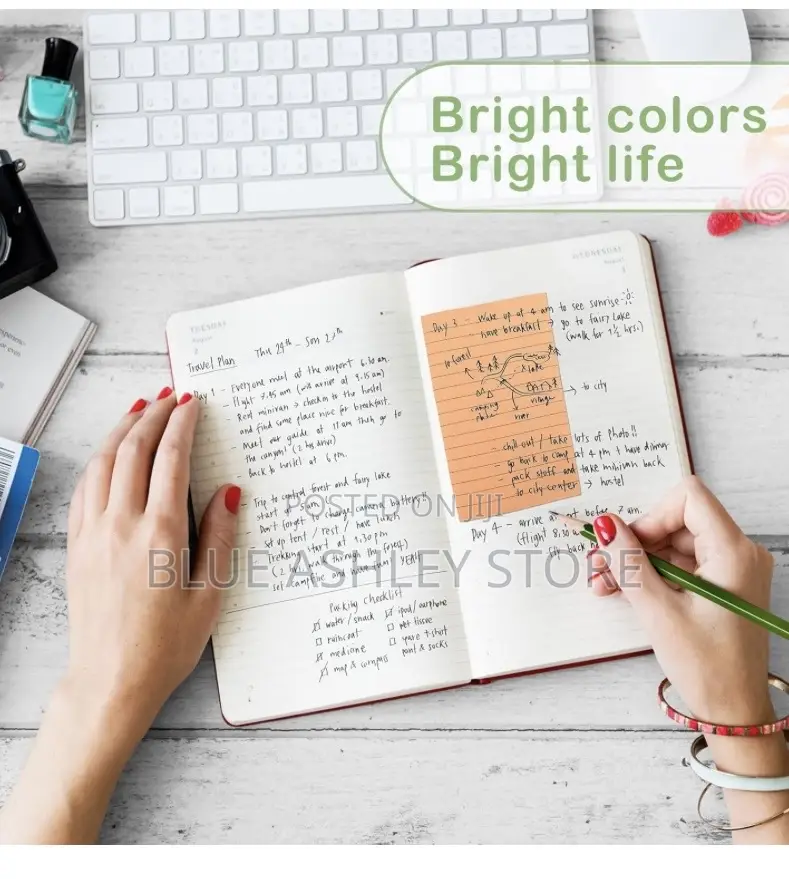 Sticky Notes 4 X 6 Inch Colorful 24 Pack