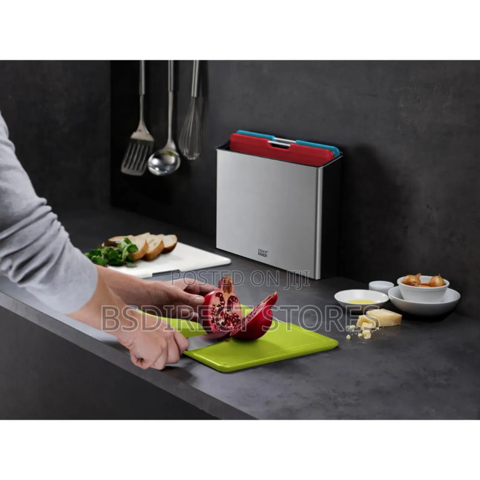 Joseph Joseph Chopping Board 4- Set Folio Steel Multicolour