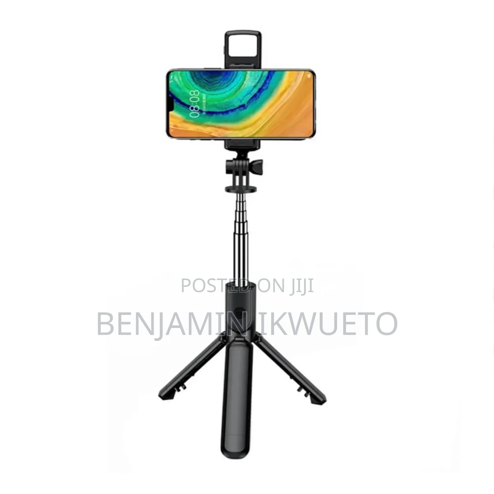 S03 Selfie Stick With Light.