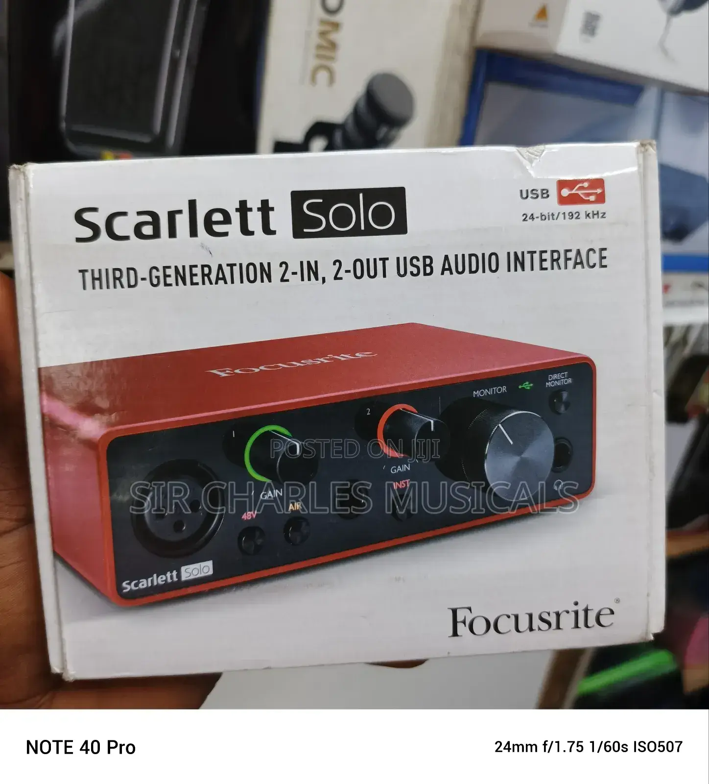 Focusrite Scarlet Solo Audio Interface