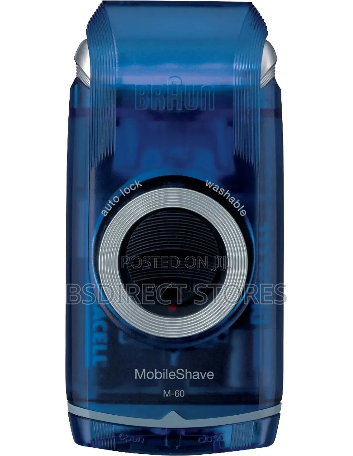 Braun Mobileshave Wet and Dry Portable Electric Shaver M-60b