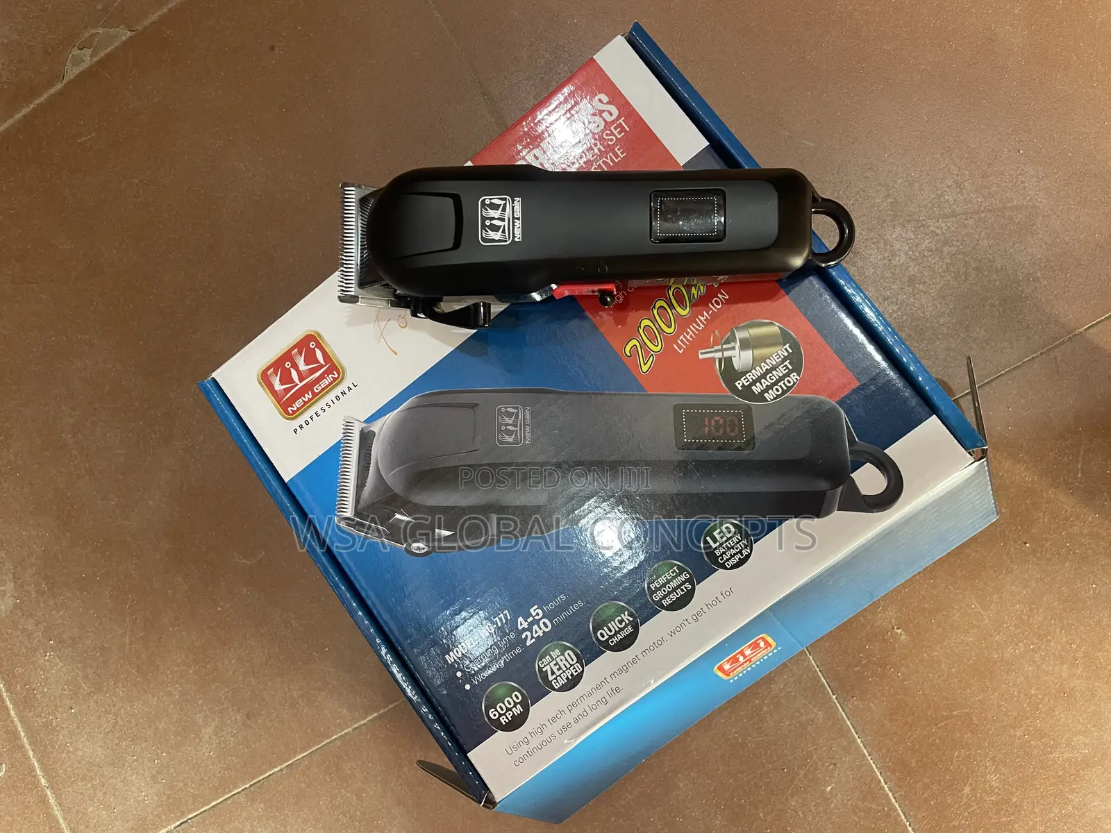 Kiki Cordless Hair Clipper Set