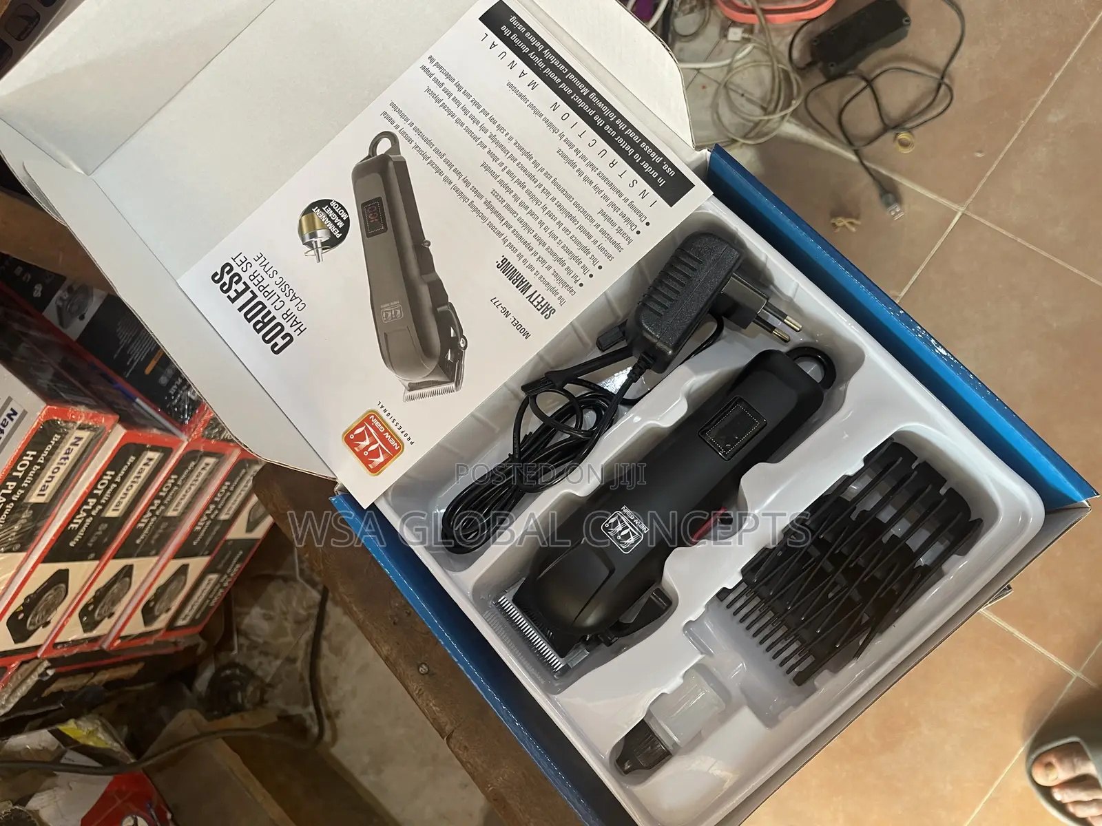Kiki Cordless Hair Clipper Set