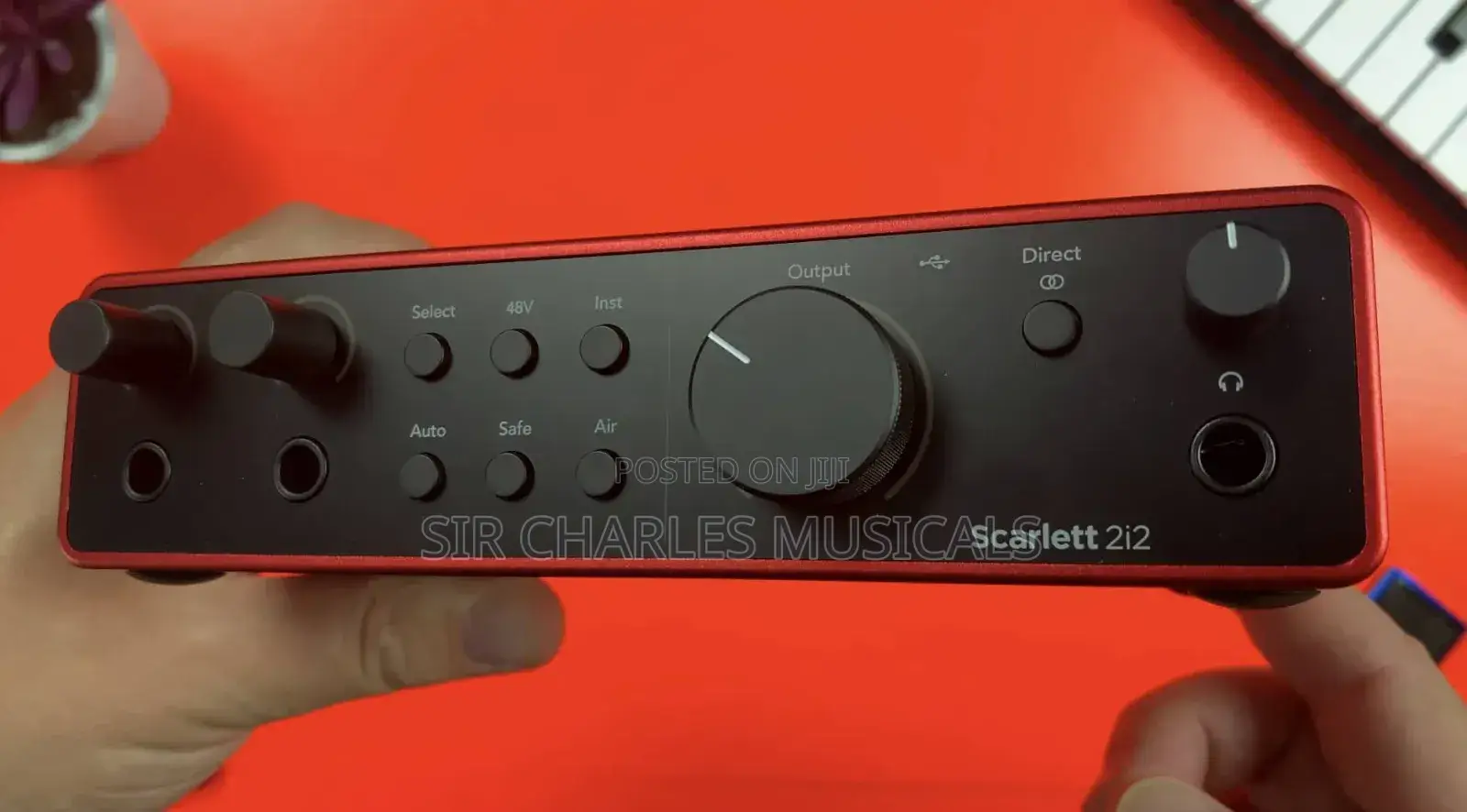Focusrite Scarlett 2i2 4th Gen USB Audio Interface