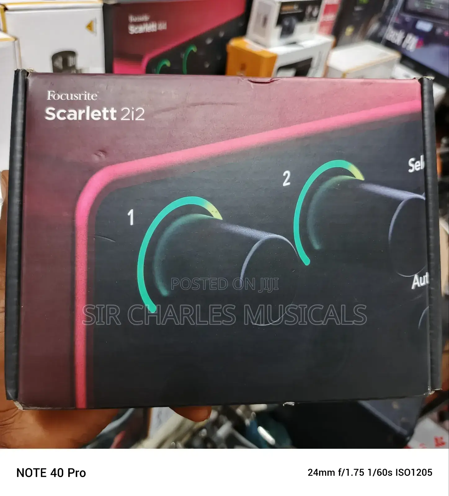 Focusrite Scarlett 2i2 4th Gen USB Audio Interface