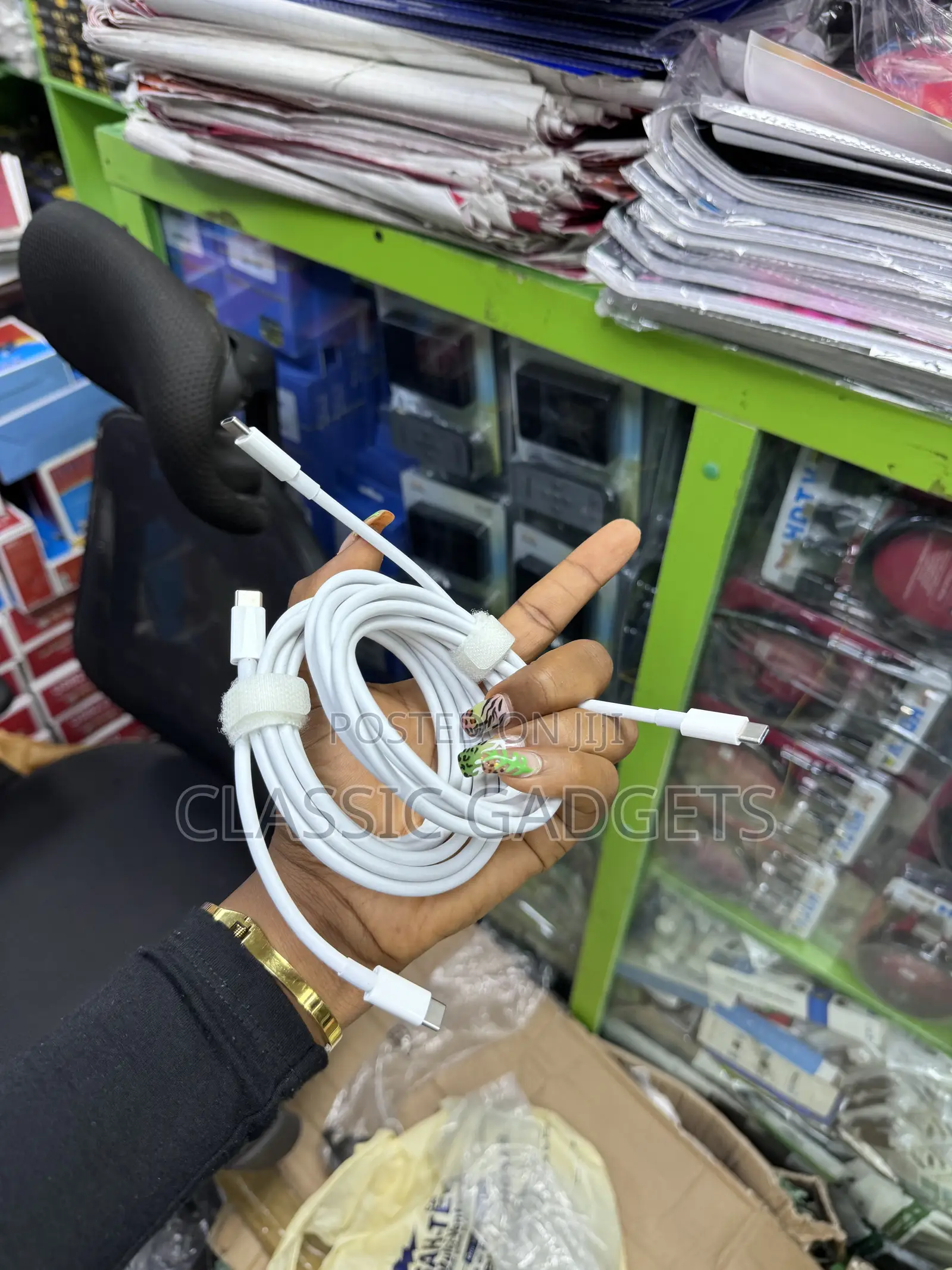 Follow Come 2m Type C to Type C Cable for Macbook Laptop