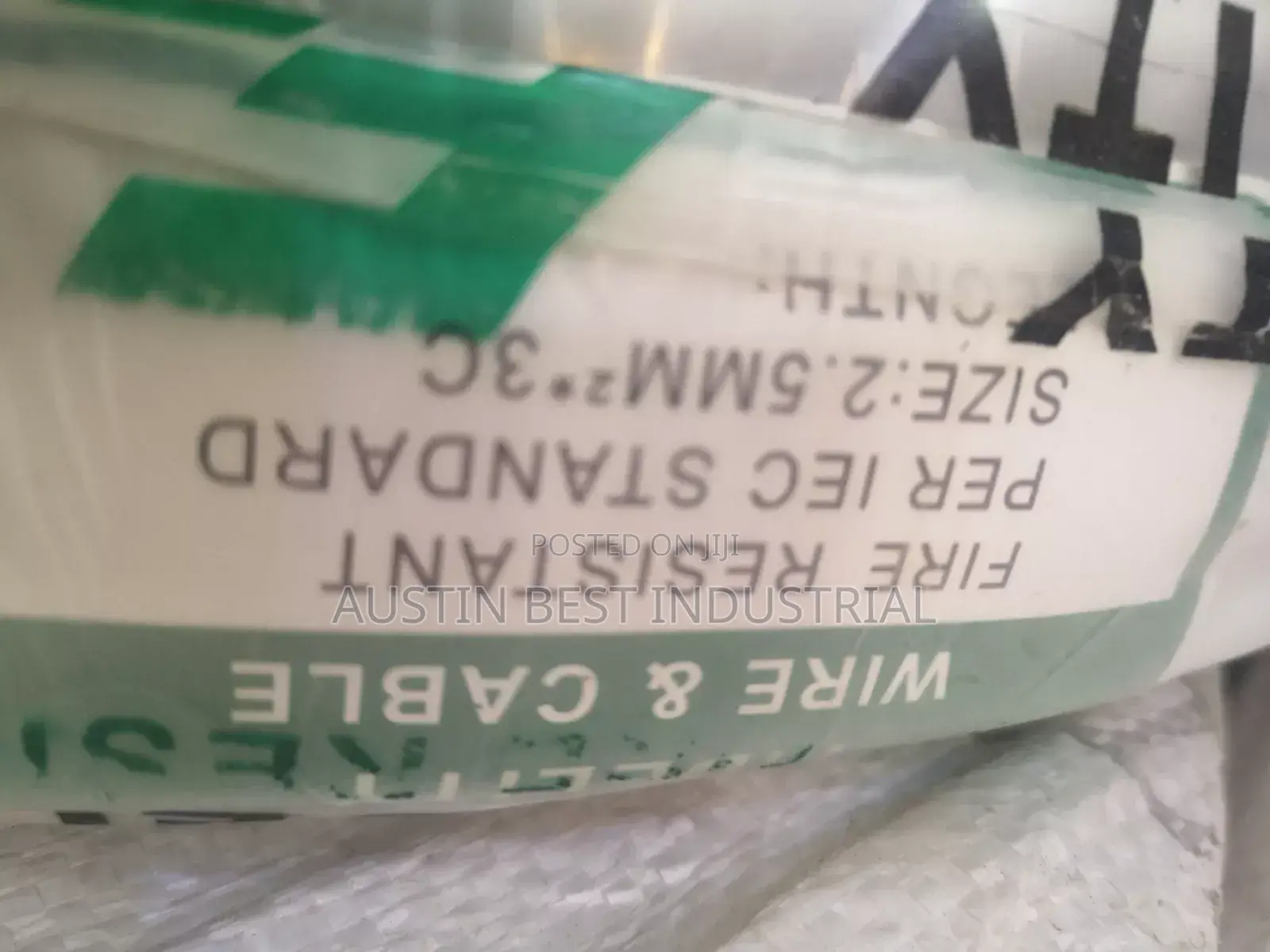 2.5mm Pure Copper Flexible Wire Nigeria 3 Core